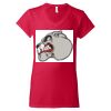 Softstyle® Women’s V-Neck T-Shirt Thumbnail