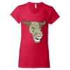 Softstyle® Women’s V-Neck T-Shirt Thumbnail