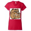 Softstyle® Women’s V-Neck T-Shirt Thumbnail