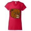 Softstyle® Women’s V-Neck T-Shirt Thumbnail