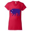 Softstyle® Women’s V-Neck T-Shirt Thumbnail