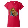 Softstyle® Women’s V-Neck T-Shirt Thumbnail