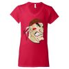 Softstyle® Women’s V-Neck T-Shirt Thumbnail