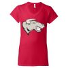 Softstyle® Women’s V-Neck T-Shirt Thumbnail