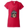 Softstyle® Women’s V-Neck T-Shirt Thumbnail