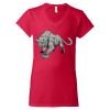 Softstyle® Women’s V-Neck T-Shirt Thumbnail