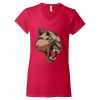 Softstyle® Women’s V-Neck T-Shirt Thumbnail