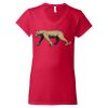 Softstyle® Women’s V-Neck T-Shirt Thumbnail