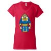 Softstyle® Women’s V-Neck T-Shirt Thumbnail