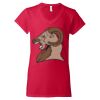 Softstyle® Women’s V-Neck T-Shirt Thumbnail