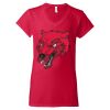 Softstyle® Women’s V-Neck T-Shirt Thumbnail