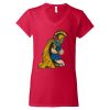 Softstyle® Women’s V-Neck T-Shirt Thumbnail