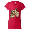 Softstyle® Women’s V-Neck T-Shirt Thumbnail