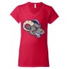 Softstyle® Women’s V-Neck T-Shirt Thumbnail