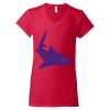 Softstyle® Women’s V-Neck T-Shirt Thumbnail