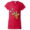 Softstyle® Women’s V-Neck T-Shirt Thumbnail