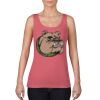 Garment-Dyed Women's Racerback Tank Top Thumbnail